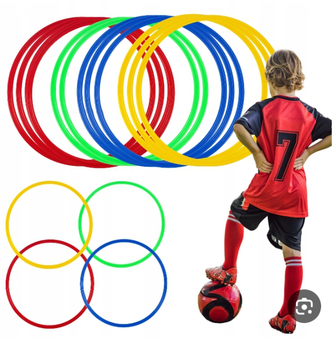 حلقات تدريب كره قدم حجم صغير