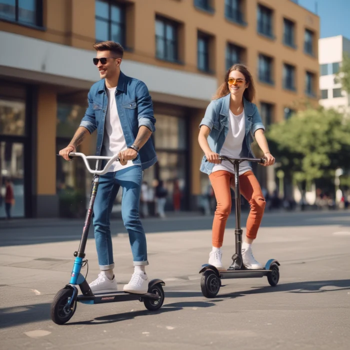 البسكليت الحر والسكوتر