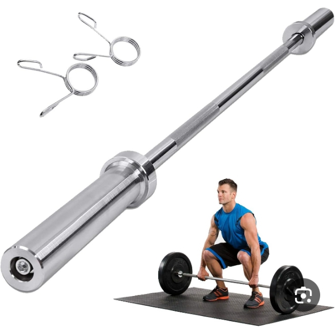 بار حديد اولمبي مستقيم 120 سم