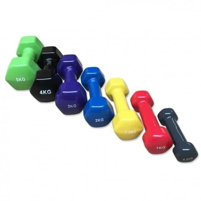 دامبلز ملون